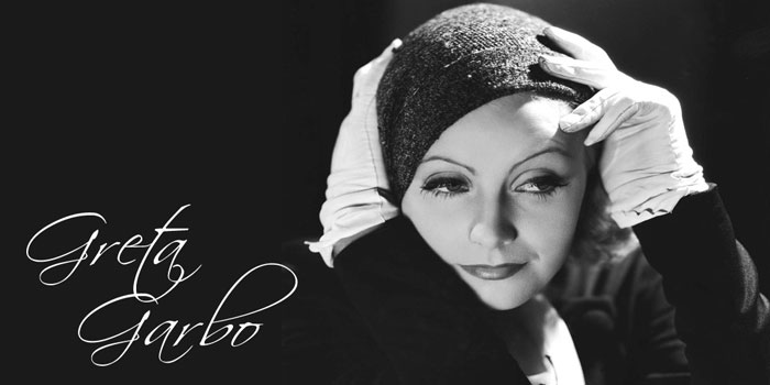 Greta Garbo (1905-1990).