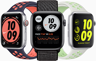 Apple Watches Nike.