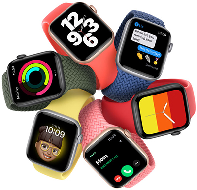 Apple Watches SE.