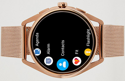 Emporio Armani Stainless steel touchscreen smartwatch: US$395.