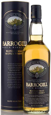 Barrogill Blended Highland Malt Whisky.