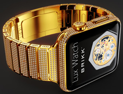 Brikk Lux Watch Omni 18K Yellow Gold.