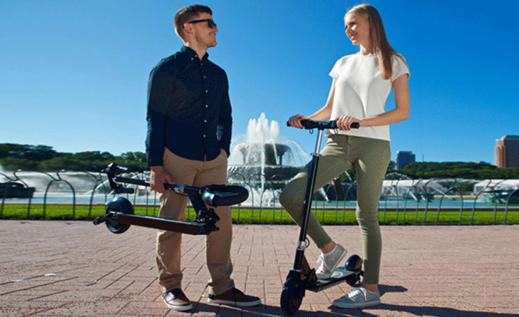 Glion Model 100:  The Ultimate Commuter Electric Scooter.