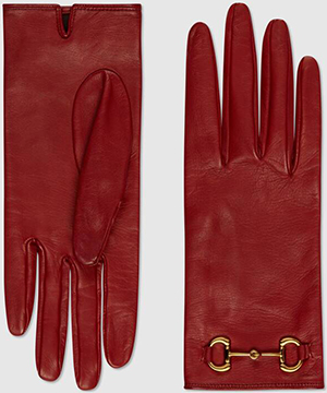 Gucci women's Gucci women's Leather gloves with Horsebit: US$730.