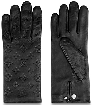 Louis Vuitton Monogram Shadow Classic men's Gloves: US$960.