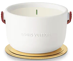 Louis Vuitton Dehors Il Neige perfumed candle.