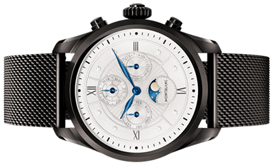 Montblanc Summit 2 Black Steel Milanese Edition: US$1,250.