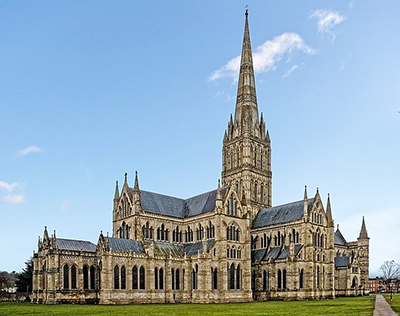 Salisbury Cathedral, The Close
Salisbury, Wiltshire, U.K. Photo: Antony McCallum, WyrdLight.com.