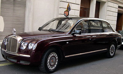 2002 Bentley State Limousine.