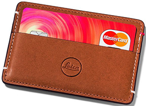 Leica Leather Cardholder: £43.