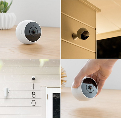 Logitech Circle 2 Indoor/Outdoor Weatherproof Wireless Home Security Camera (Person Detection, 24-Hr Free Time-Lapse), Works with Amazon Alexa: US$136.