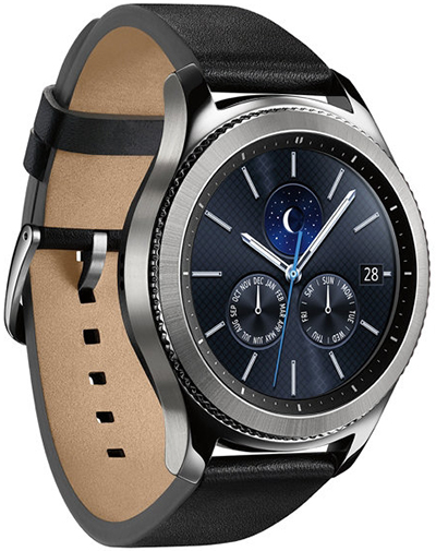 Samsung Gear S3 classic (Verizon) smartwatch.