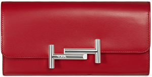 Tod's women's Leather Wallet: US$850.