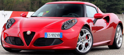 Alfa Romeo 4C: US$55,000 - expected 2015.