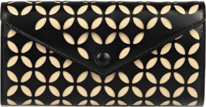 Alaïa laser-cut leather wallet: €590.