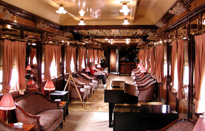 Al Andalus lounge car.