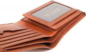 Bosca Continental ID Men's Bifold Wallet: US$105.