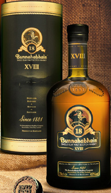 Bunnahabhain 18 Year Old.