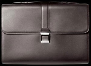 Caran d'Ache briefcase.