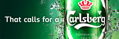 Carlsberg's newest beer.