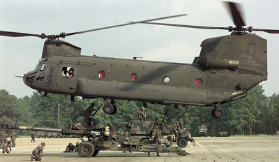 Boeing CH-47 Chinook.