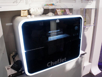 ChefJet - 3D printed food.