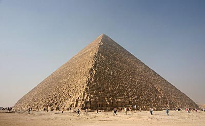 Great Pyramid of Giza.