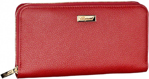 Chopard Caroline Medium red calfskin leather women's wallet: US$665.