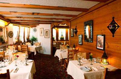 The Restaurant at Hotel Christiania, Untergstaadstrasse 26, CH-3780 Gstaad.