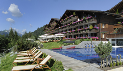 Ermitage Wellness & Spa Hotel, Dorfstrasse 46, 3778 Schönried / Gstaad, Switzerland.