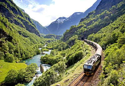 The Flåm Railway.