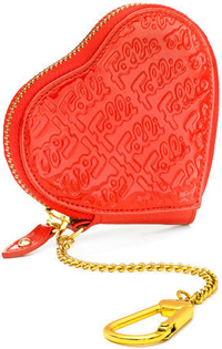 Folli Follie Logomania Heart Coin Purse: €30.