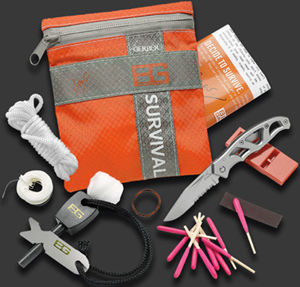 Bear Grylls Basic Survival Kit: US$23.