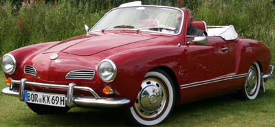 Volkswagen Karmann Ghia Cabriolet (1955-1974).