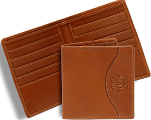 Ghurka International Wallet Chestnut Leather: US$225.