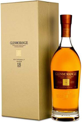 Glenmorangie Extremely Rare 18 Year Old Highland Single Malt (750ml).