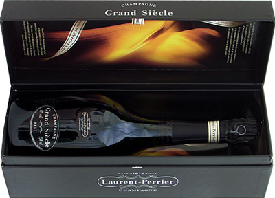 Champagne Laurent-Perrier Grand Siècle.