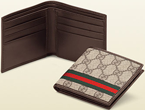 Gucci Web Bi-Fold Wallet: US$280.