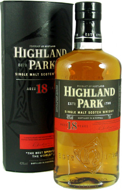 Highland Park 18 Year Old.