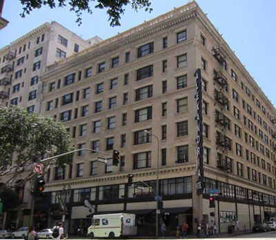 Hotel Alexandria, 501 South Spring Street, Downtown Los Angeles.