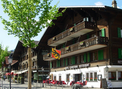 Hotel Christiania, Untergstaadstrasse 26, CH-3780 Gstaad.