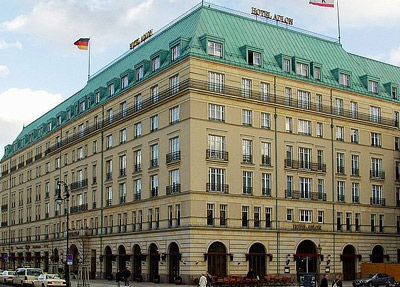 Hotel Adlon Kempinski, Unter den Linden.