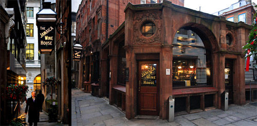 Jamaica Wine House, St Michael's Alley, Cornhill, London EC3V 9DS, England, U.K.