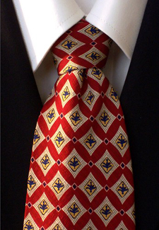 Kenneth Cole thick silk tie.