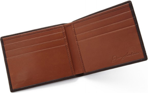 Jan Leslie Leather Crocodile Icon Men's Wallet: US$295.