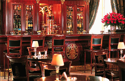 Lobby Bar at Alvear Palace hotel.