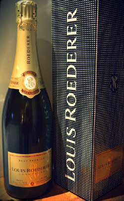 Louis Roederer champagne.