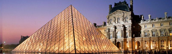 The Louvre Pyramid (Paris, France) has become Pei's most famous structure (1988).