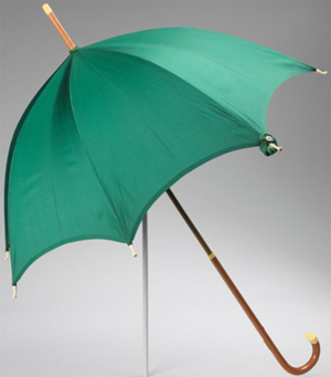 Mark Cross umbrella (ca. 1915).