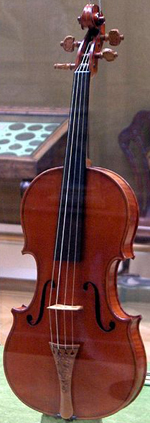 The Messiah Stradivarius violin (1716).